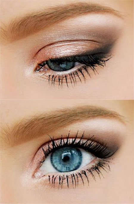 Amazing Natural Eye Make Up Looks, Ideas & Trends For Girls 2014
