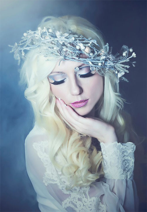 12+ Winter Snow Fairy Make Up Looks, Ideas & Trends 2015 | Modern
