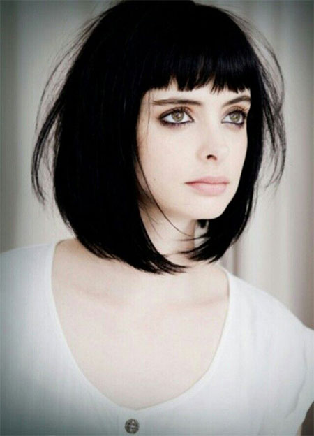 15+ Modern Medium Length Haircuts With Bangs, Layers For Thick Hair