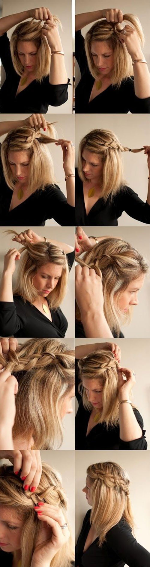 20 Easy Step By Step Summer Braids Style Tutorials For