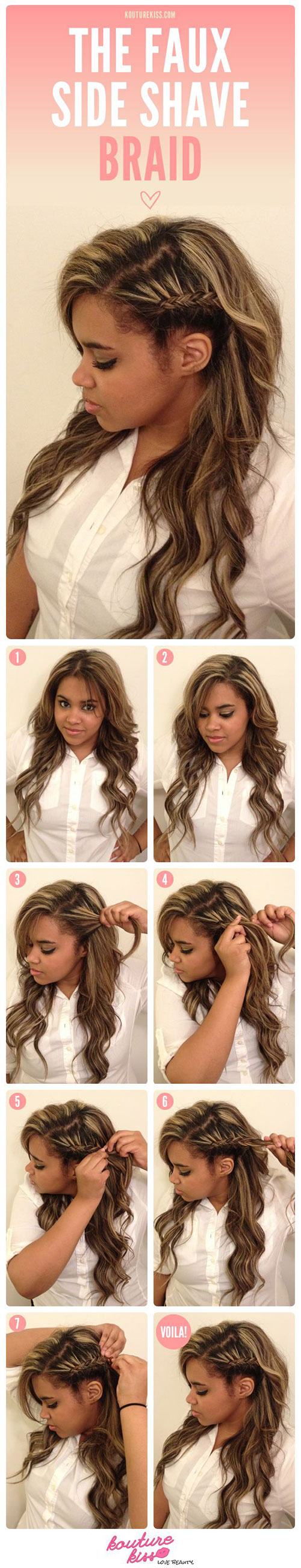20 Easy Step By Step Summer Braids Style Tutorials For Beginners