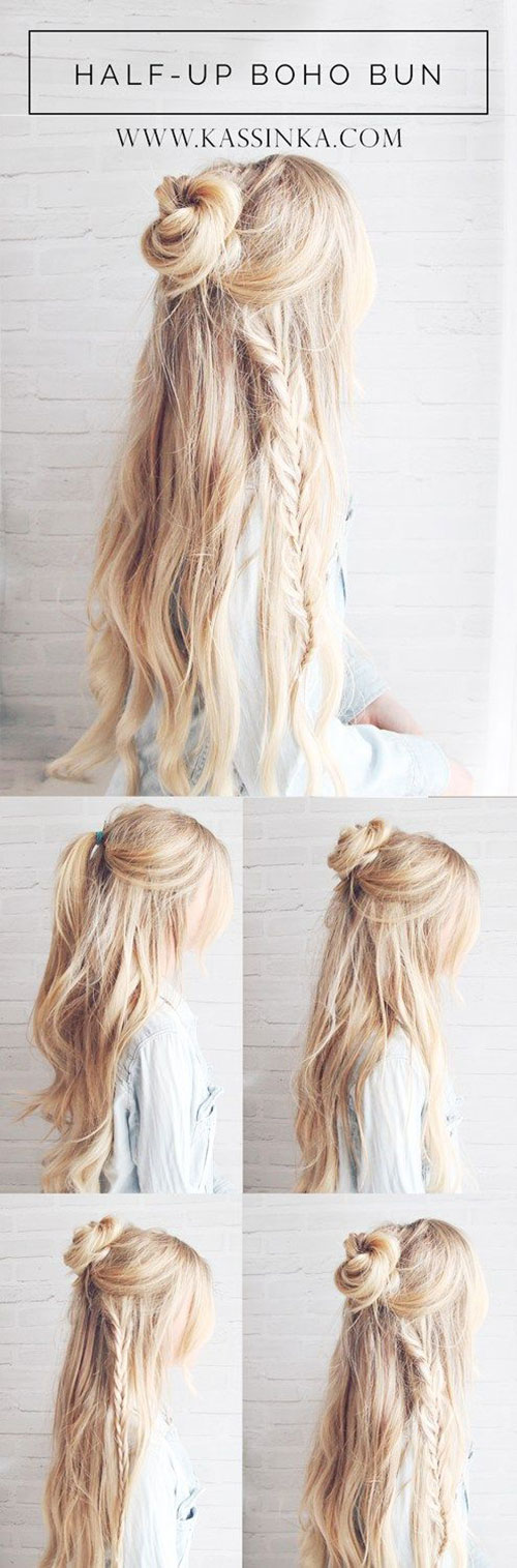 12 Step By Step Spring Hairstyle Tutorials For Learners ...
