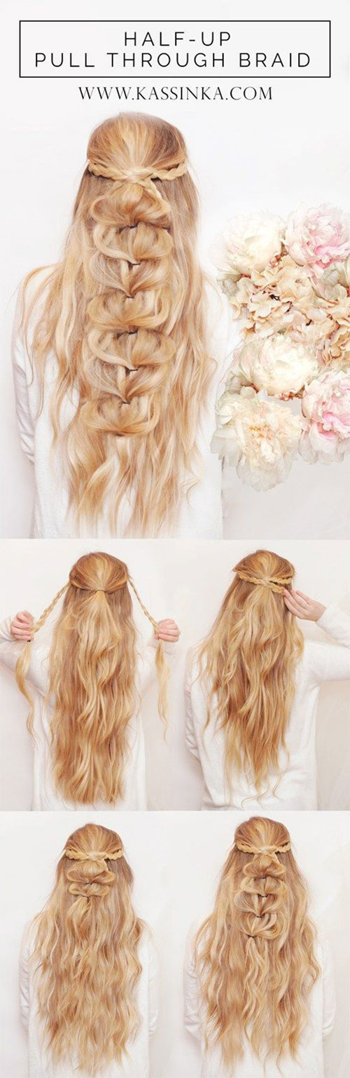 12 Easy Step By Step Summer Hairstyle Tutorials For