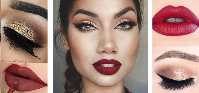 Festive Holiday Glam: 13 Christmas Makeup Styles for 