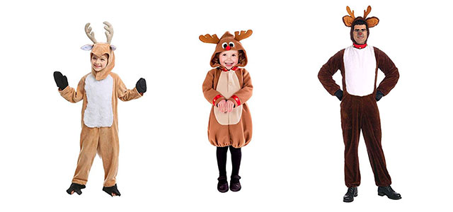 ladies reindeer costume