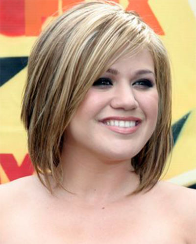 25-Modern-Medium-Length-Haircuts-With-Bangs -Layers-For-Thick Hair-Round-Faces-2014-19