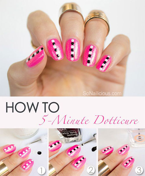 25-Easy-Step-By-Step-Nail-Art-Tutorials-For-Beginners-Learners-2014-14