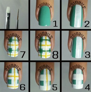 25 Easy Step By Step Nail Art Tutorials For Beginners & Learners 2014 ...