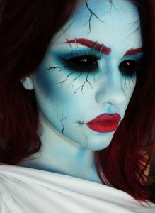 15 Scary Halloween Zombie Eye Make Up Looks & Ideas For Girls 2014 ...