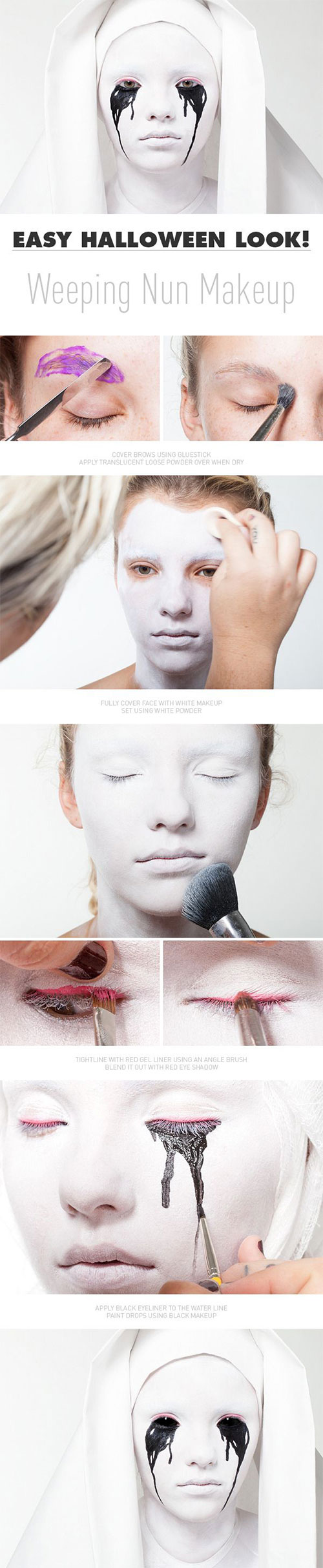 15-Step-By-Step-Halloween-Make-Up-Tutorials-For-Beginners-Learners-2014-13