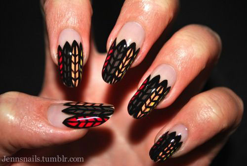 30-Thanksgiving-Nail-Art-Designs-Ideas-Trends-Stickers-2014-Thanks-Giving-Nails-4