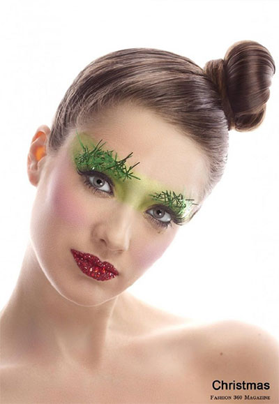 15-Christmas-Eve-Fantasy-Makeup-Looks-Styles-Ideas-For-Girls-Women-2015-1