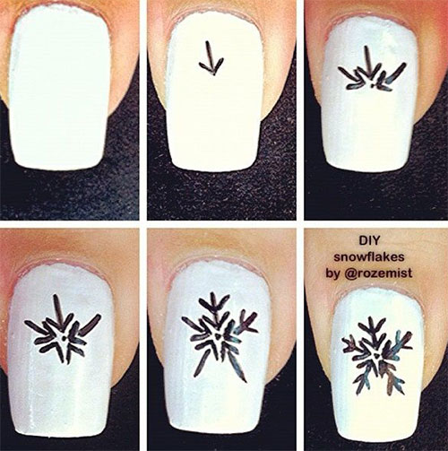 10-Simple-Winter-Nail-Art-Tutorials-For-Learners-2016-1