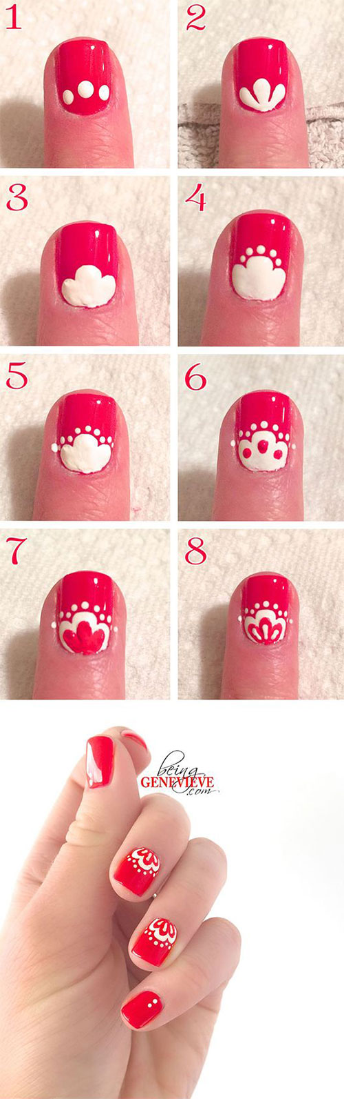 15-Easy-Spring-Nails-Tutorials-For-Beginners-Learners-2016-15
