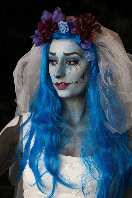 15+ Scary Corpse Bride Makeup Looks & Ideas For Halloween 2016 | Modern ...