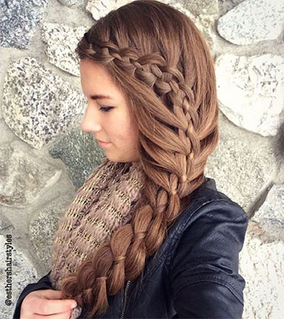 Hairstyles For Long Hair In Winter
