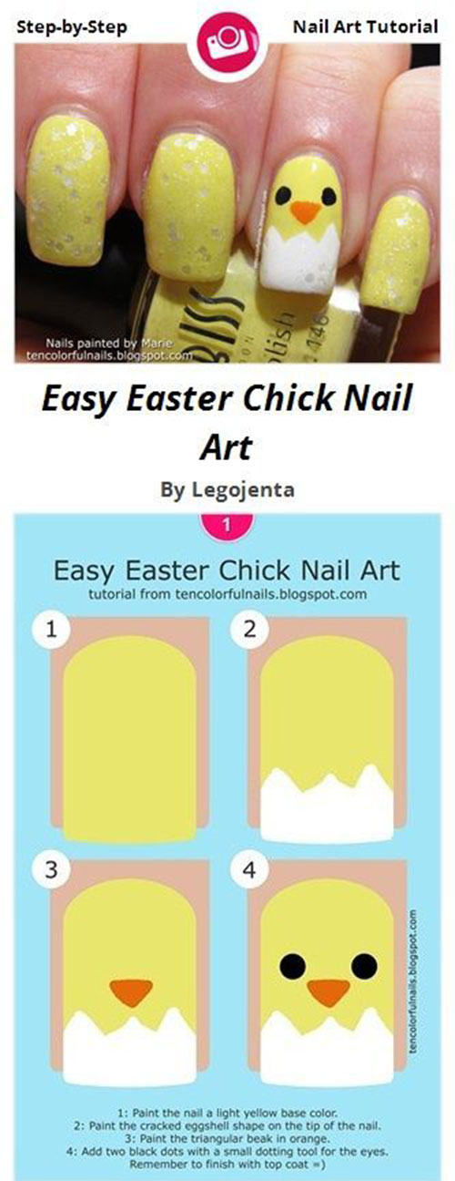 10-Step-By-Step-Easter-Nail-Art-Tutorials-For-Learners-2017-5