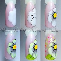 10+ Step By Step Spring Floral Nail Art Tutorials For Learners 2017 ...