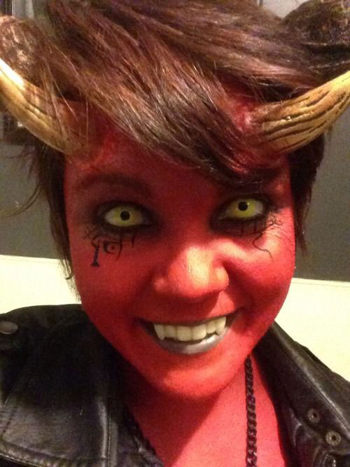 12 Spooky Halloween Devil Makeup Ideas For Girls & Women 2017 | Modern ... Devil Costume For Women Makeup