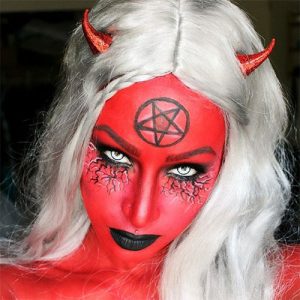 12 Spooky Halloween Devil Makeup Ideas For Girls & Women 2017 | Modern ...