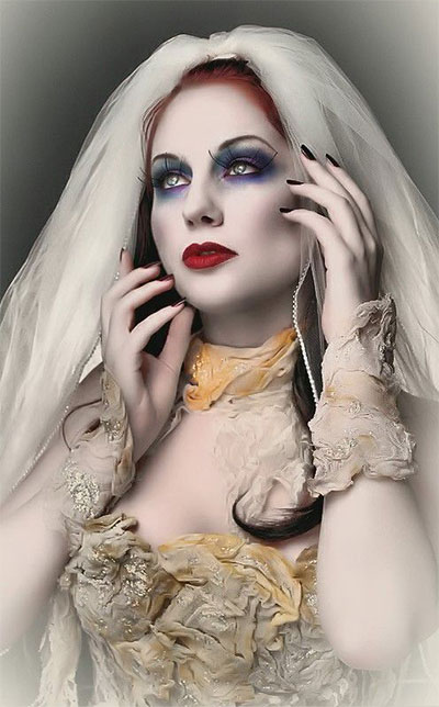 15 Scary Halloween  Corpse Bride  Makeup  Ideas For Girls 