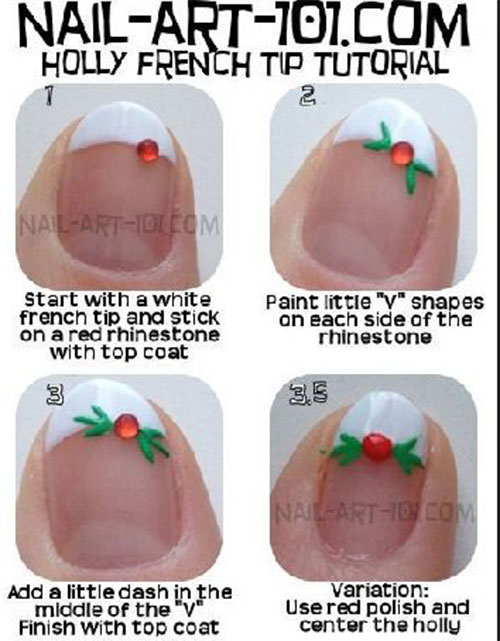 15-Easy-Simple-Christmas-Nails-Tutorials-For-Beginners-2017-15