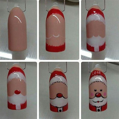15-Easy-Simple-Christmas-Nails-Tutorials-For-Beginners-2017-5