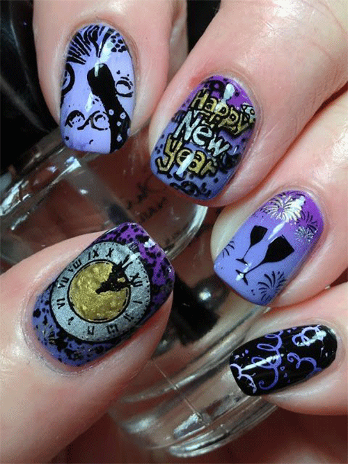 20-Best-Happy-New-Year-Eve-Nail-Art-Designs-2018-12