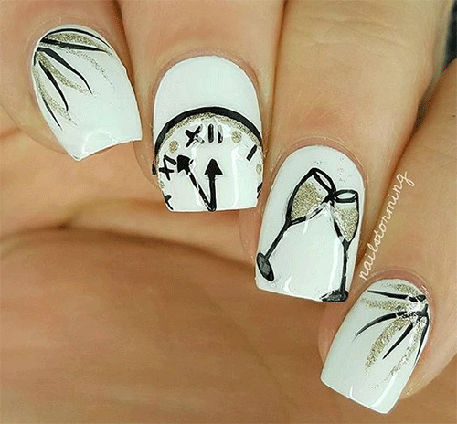 20-Best-Happy-New-Year-Eve-Nail-Art-Designs-2018-8
