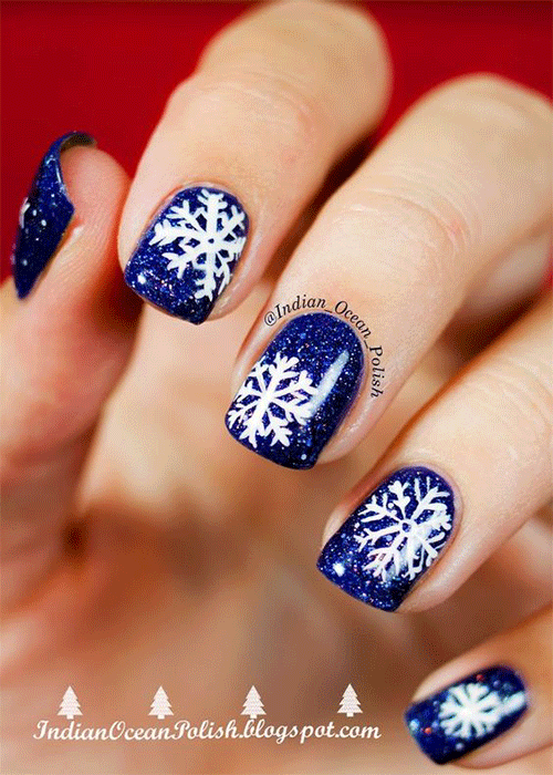 12-Blue-Winter-Nails-Art-Designs-Ideas-2018-6