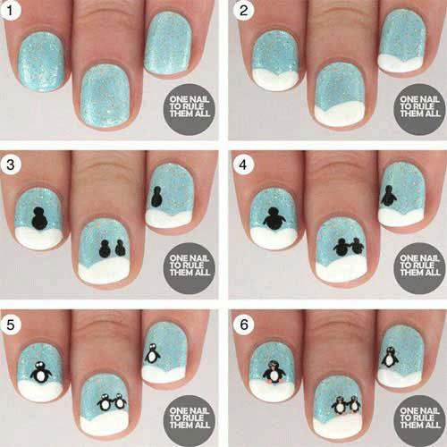 15-Step-By-Step-Winter-Nails-Art-Tutorials-For-Learners-2018-12