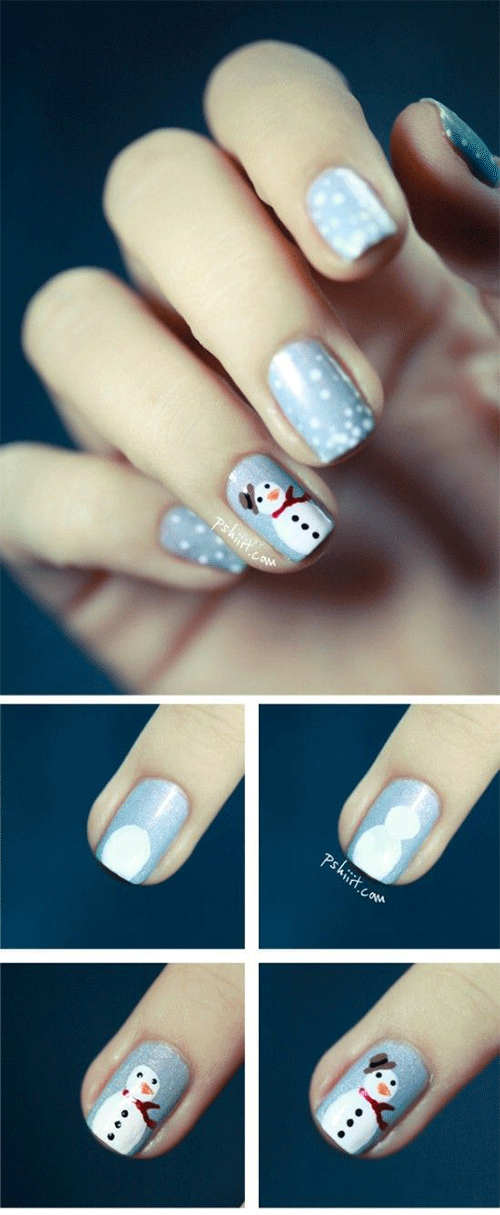 15-Step-By-Step-Winter-Nails-Art-Tutorials-For-Learners-2018-15
