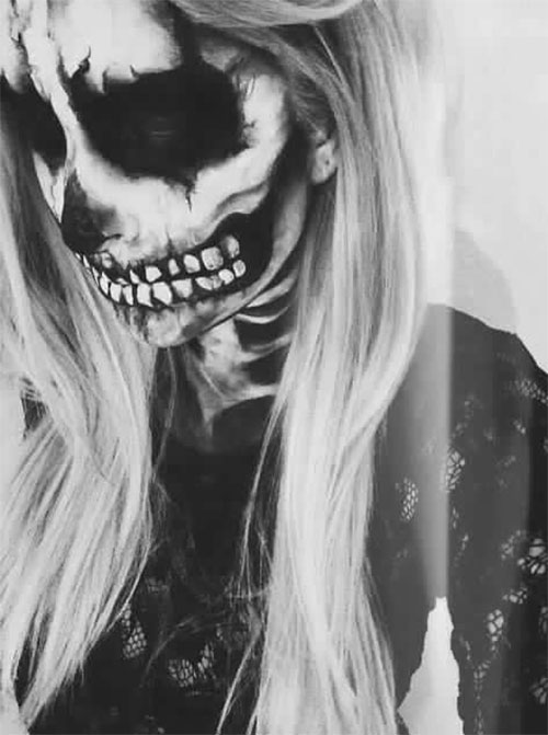 15-Creepy-Halloween-Skull-Make-Up-Looks-For-Girls-Women-2018-10