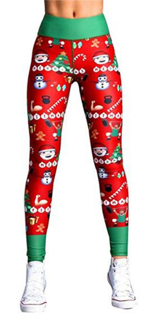 Christmas Themed Leggings 2018 | Xmas Tights | Modern Fashion Blog