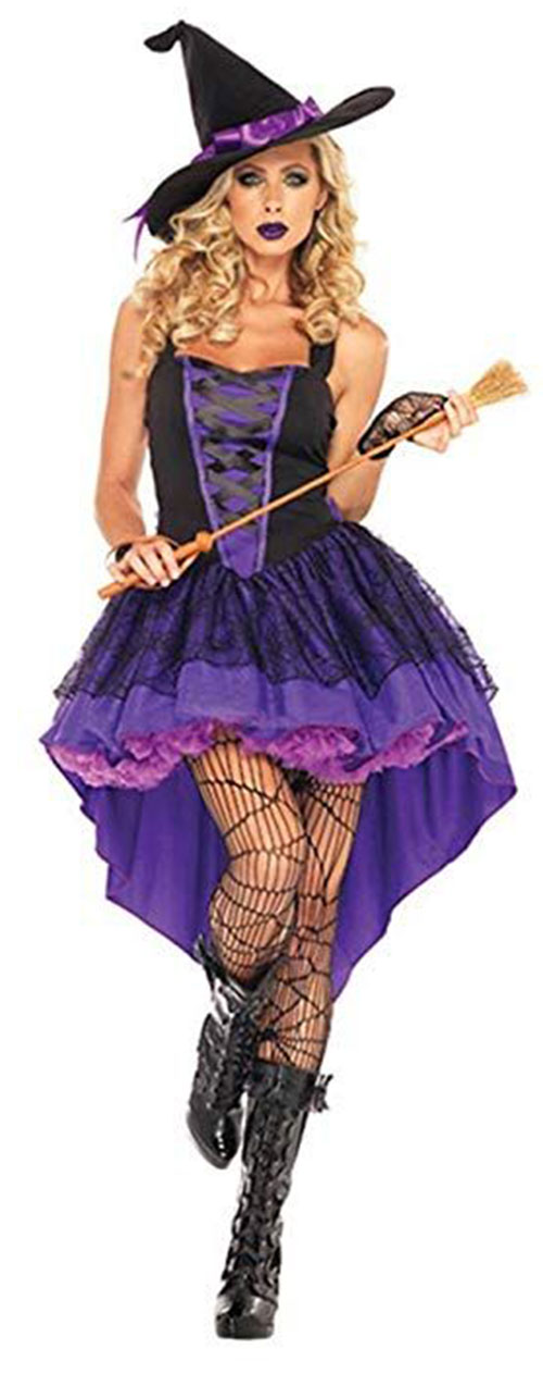 Witch-Halloween-Costumes-For-Kids-Girls-Women-2019-6
