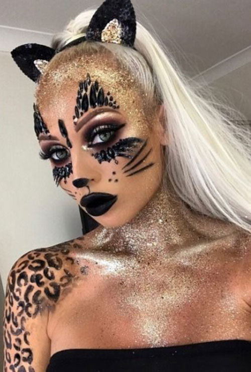 Halloween-Cat-Face-Makeup-Ideas-2019-Halloween-Cat-Looks-10