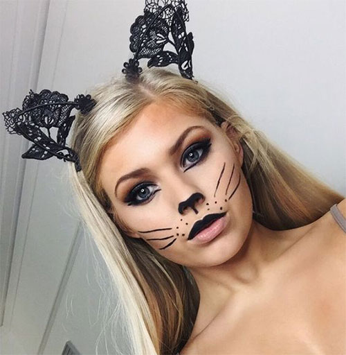Halloween-Cat-Face-Makeup-Ideas-2019-Halloween-Cat-Looks-11