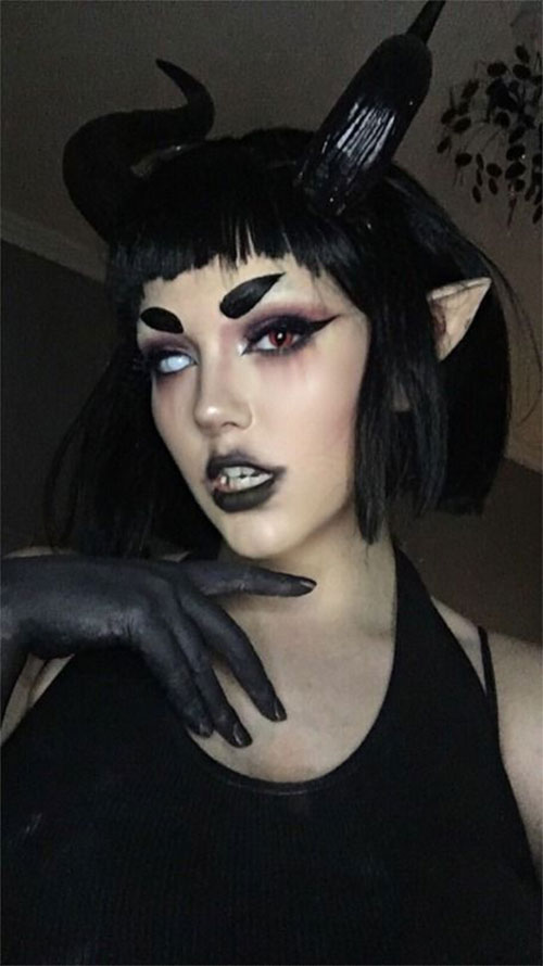 Witch-Halloween-Make-Up-Looks-For-Girls-Women-2019-14