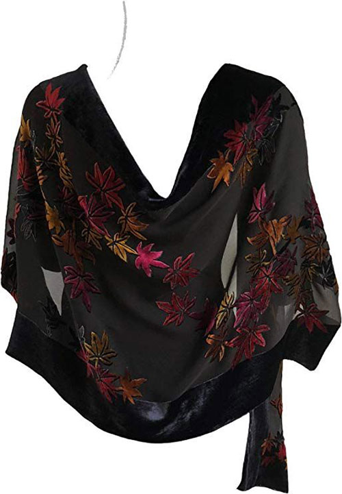 Best-Autumn-Leaves-Scarves-Women-2019-Scarf-Collection-2