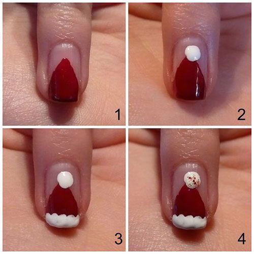 Christmas-Nail-Art-Tutorials-For-Beginners-Learners-2019-1