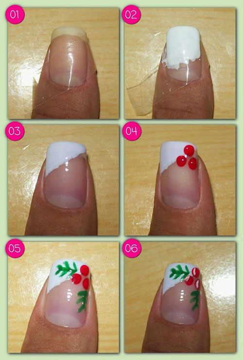 Christmas-Nail-Art-Tutorials-For-Beginners-Learners-2019-11