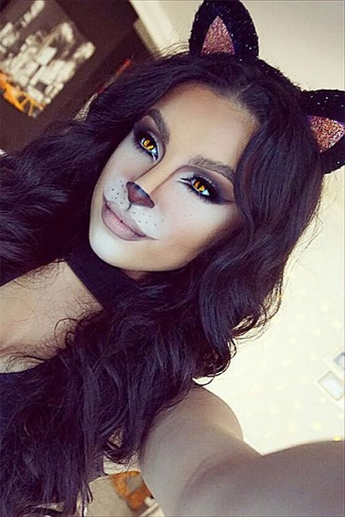 Halloween-Cat-Face-Makeup-Ideas-2020-4