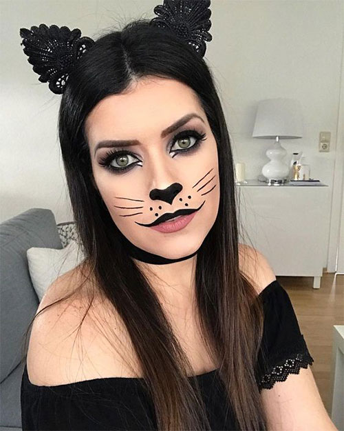 Halloween-Cat-Face-Makeup-Ideas-2020-7