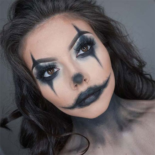 Halloween-Clown-Makeup-Looks-Ideas-2020-15
