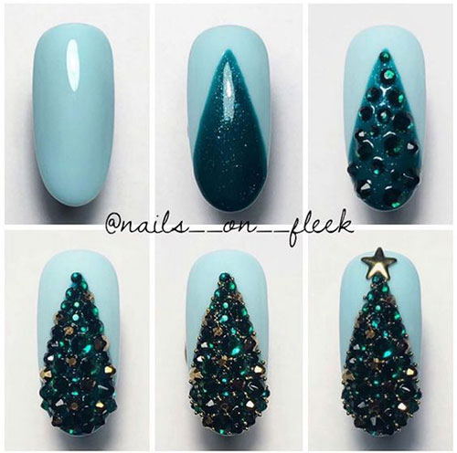 Christmas-Nail-Art-Tutorials-For-Beginners-Learners-2020-1