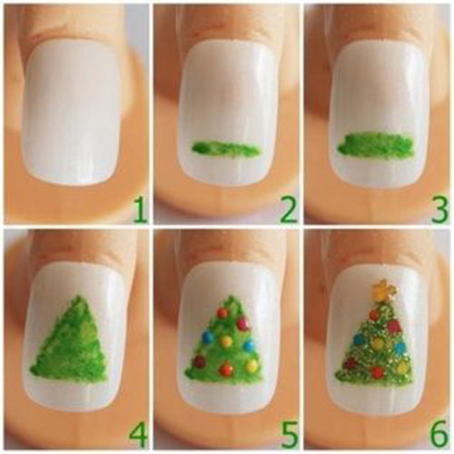 Christmas-Nail-Art-Tutorials-For-Beginners-Learners-2020-2