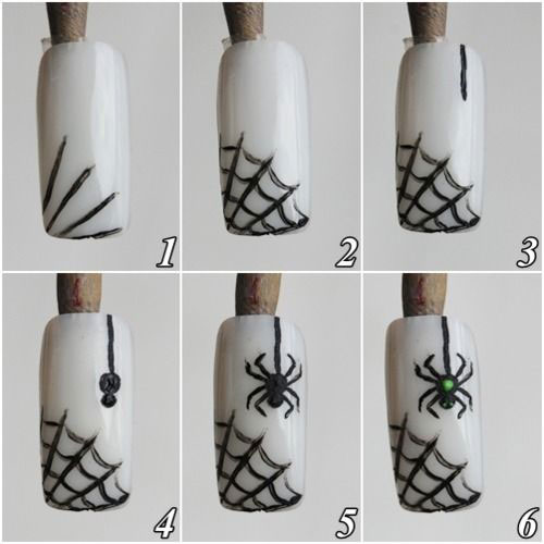 Step-By-Step-Halloween-Nail-Art-Tutorials-For-Learners-2021-1
