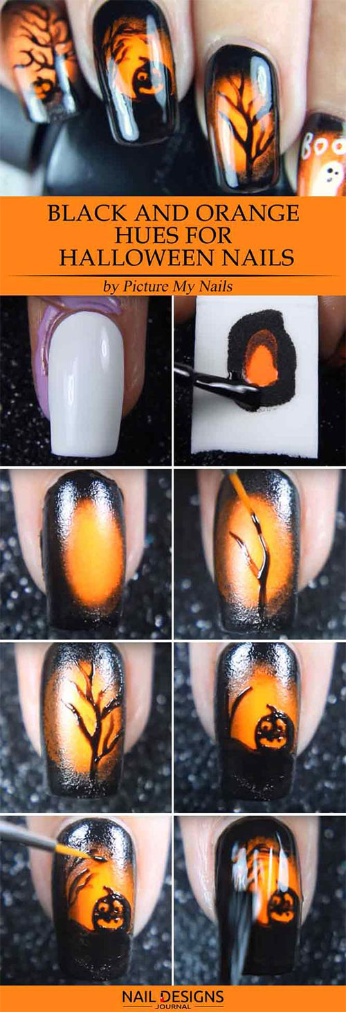 Step-By-Step-Halloween-Nail-Art-Tutorials-For-Learners-2021-10