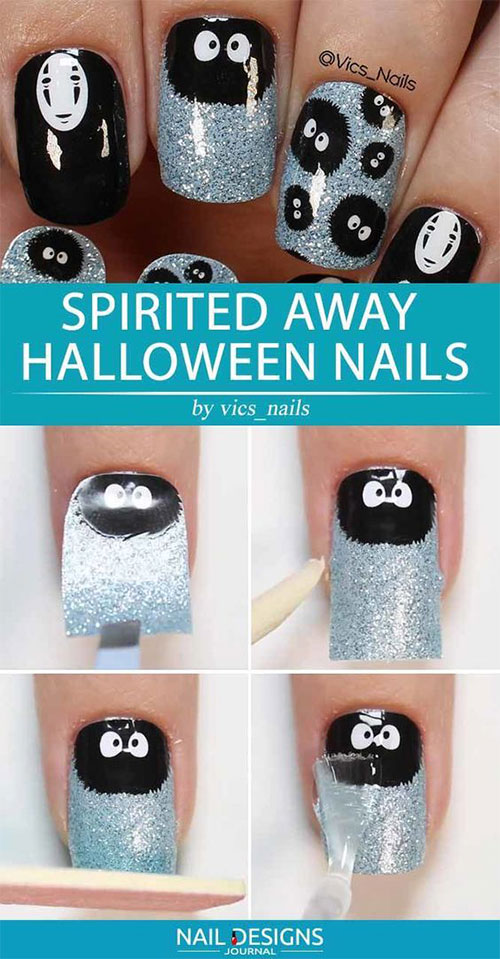 Step-By-Step-Halloween-Nail-Art-Tutorials-For-Learners-2021-13