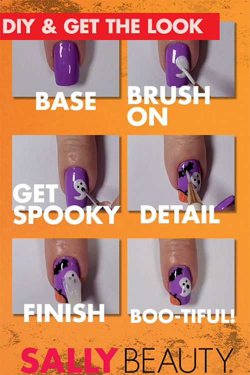 Step-By-Step-Halloween-Nail-Art-Tutorials-For-Learners-2021-15